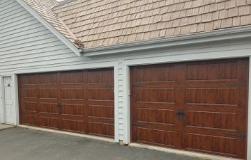 Wooden Garage Doors — Port Washington, WI — Jiffy Overhead Door, LLC