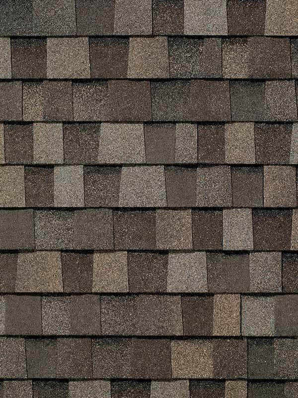 A close up of a roof with shingles on it.