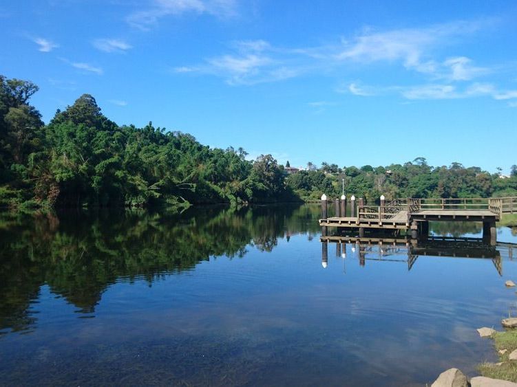 There is a Dock in the Middle of the lake — Bersantai Medispa in Kempsey, NSW