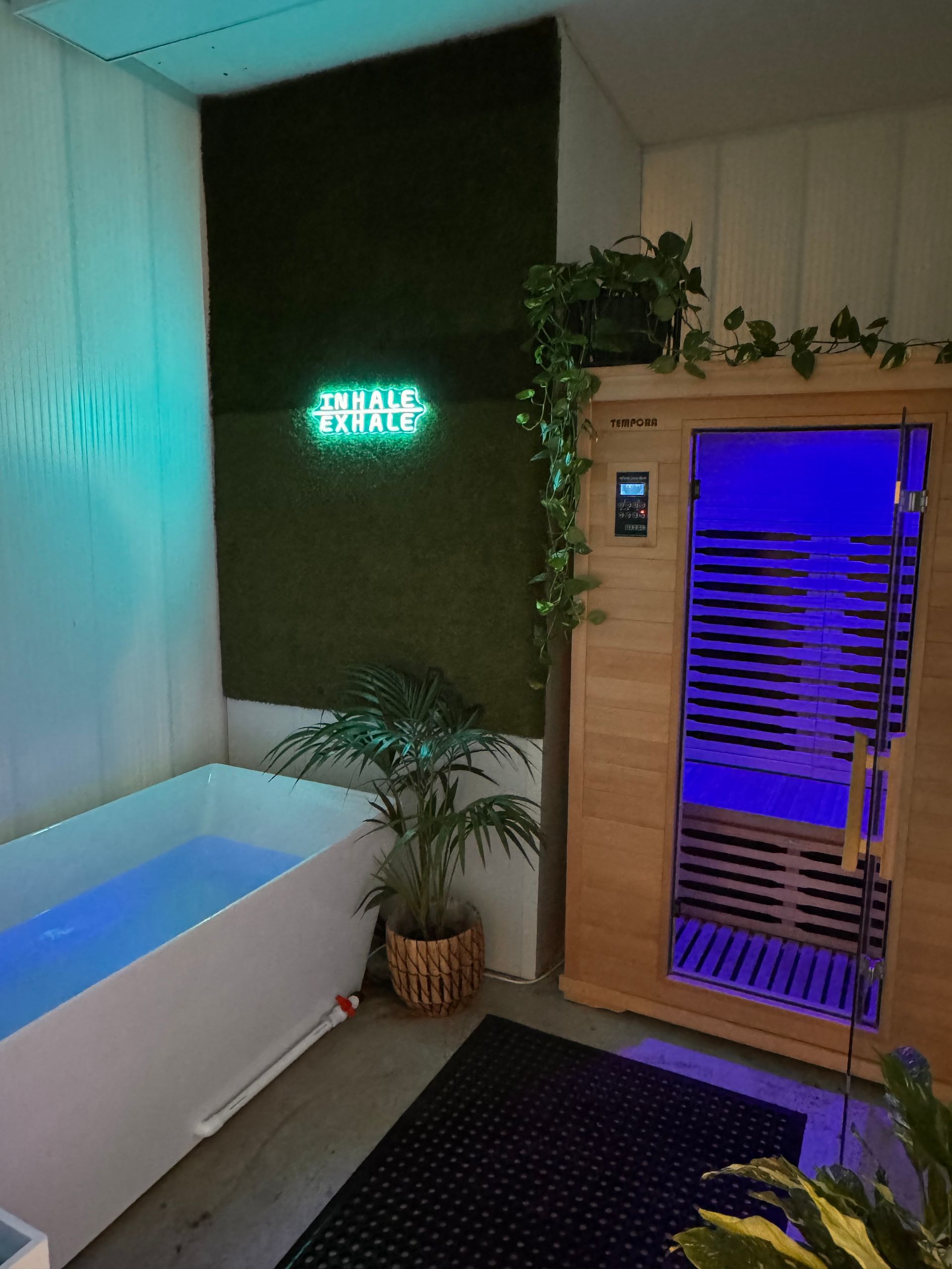 Beautician Performing Henna Brows Correction — Bersantai Medispa in Toukley, NSW