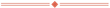 Two horizontal bars separated by a vertical, red, diamond-shaped form. Two horizontal bars separated by a vertical, red, diamond-shaped form.