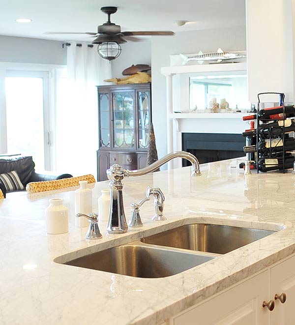 Dual Kitchen Sink — Countertop Specialists in Savannah, GA