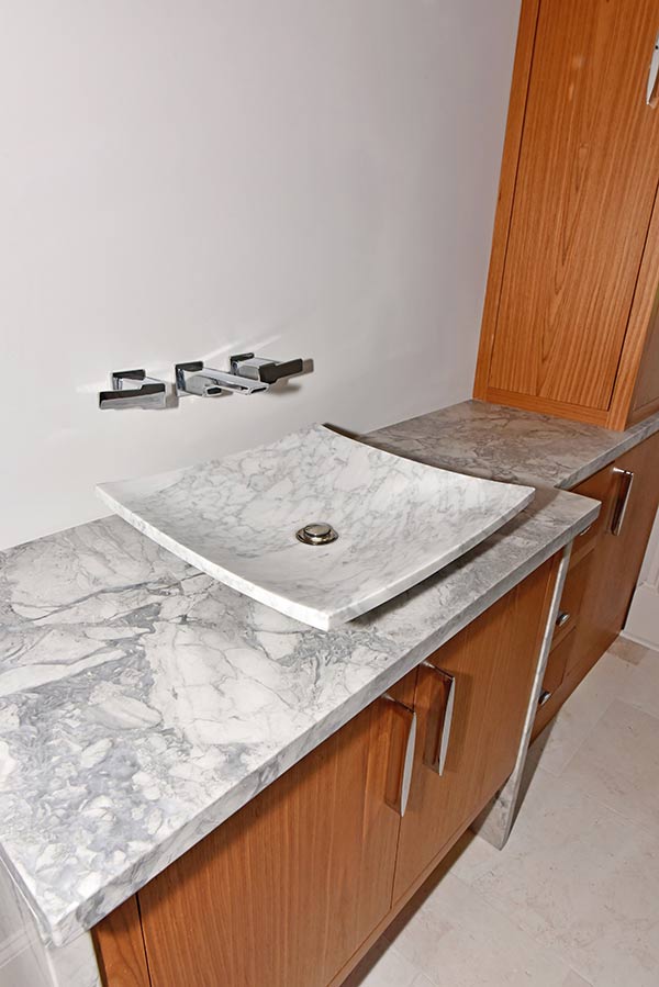 White Countertop — Countertop Specialists in Savannah, GA
