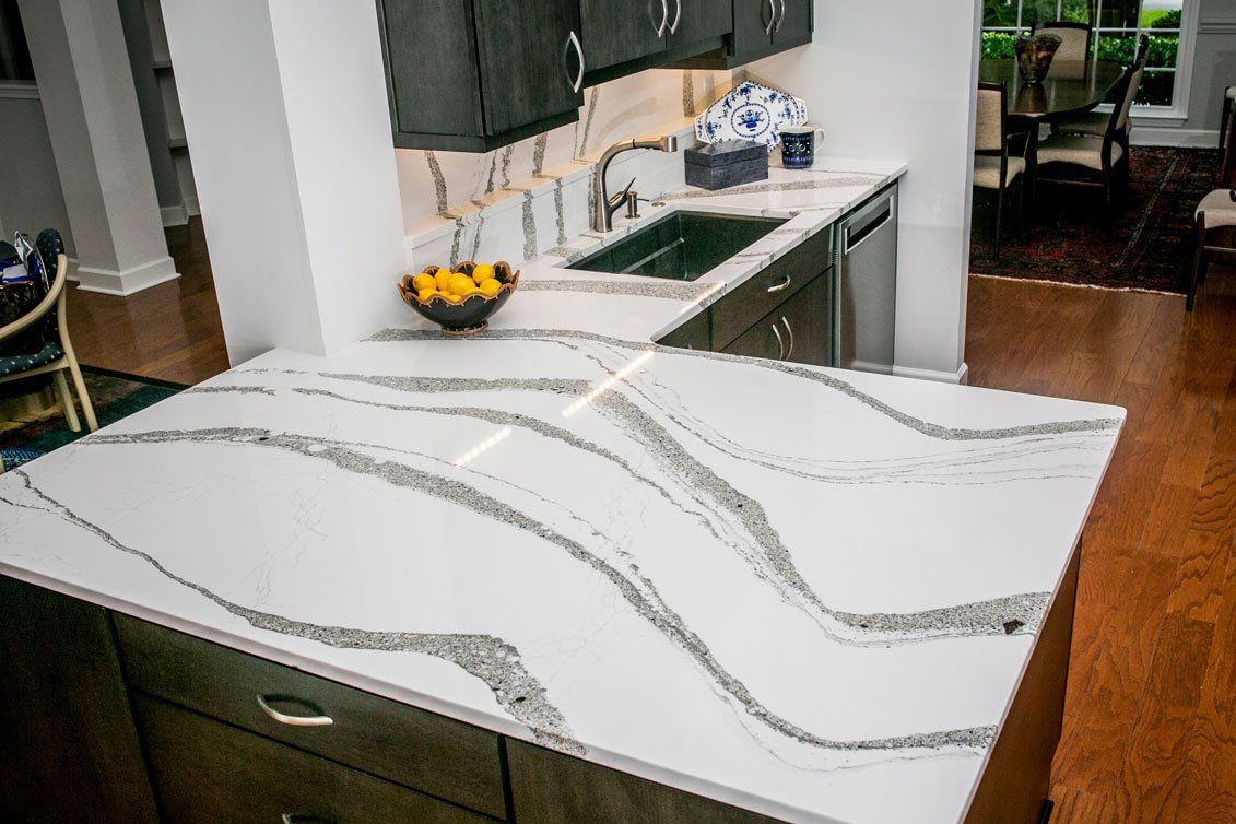 Marble Finished Countertops — Luxury Marble Kitchen Countertops in Savannah, GA