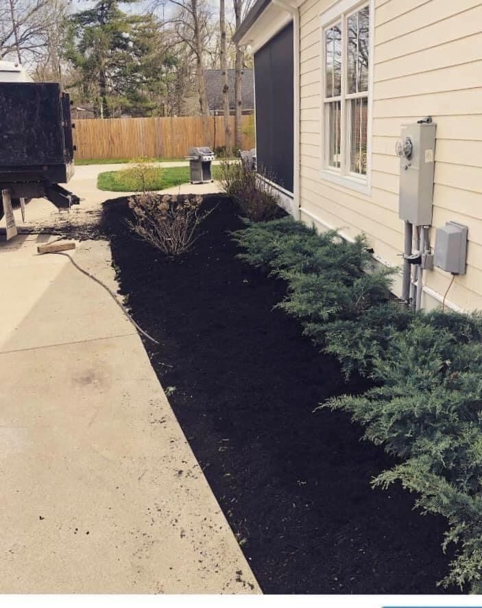 organic mulch in louisville