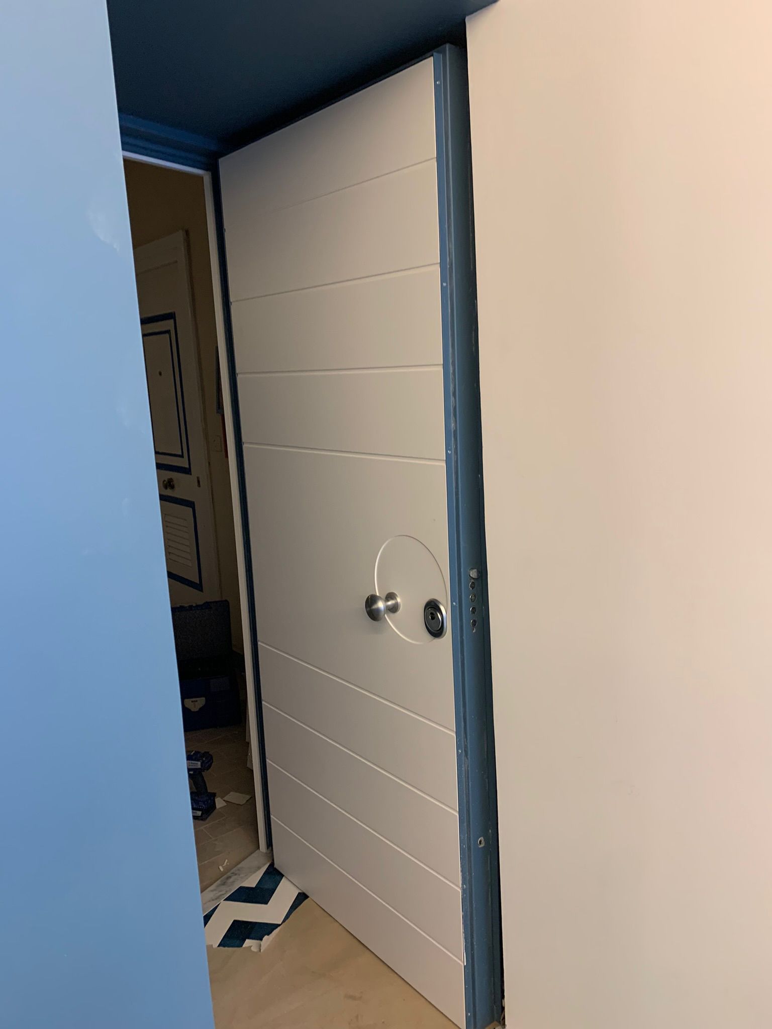 finestre con tapparelle abbassate