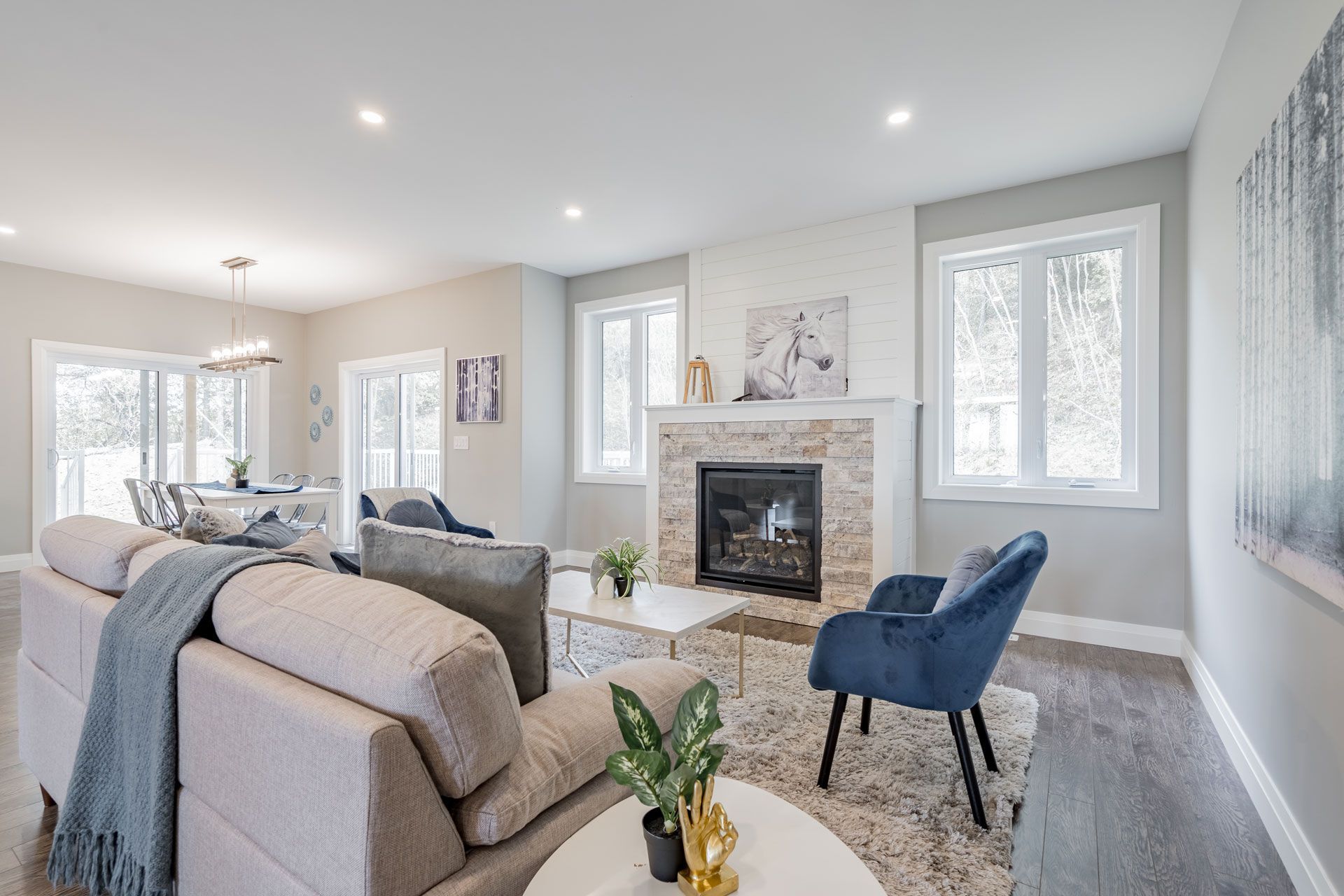 A Fidelity Homes Signature Build custom home in Cramahe Ontario