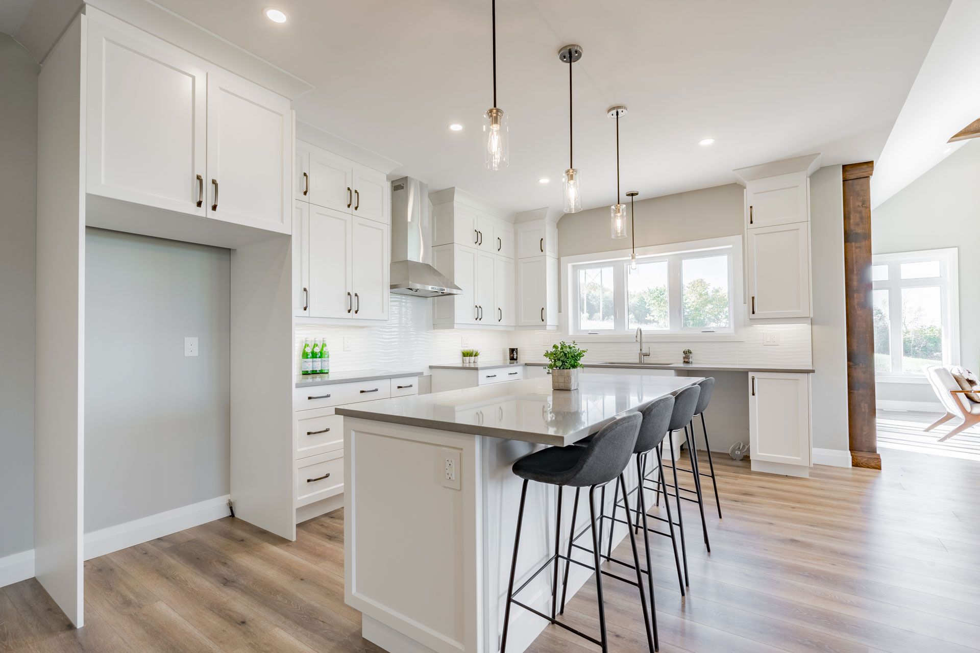 A Fidelity Homes Signature Build custom kitchen in Cramahe Ontario