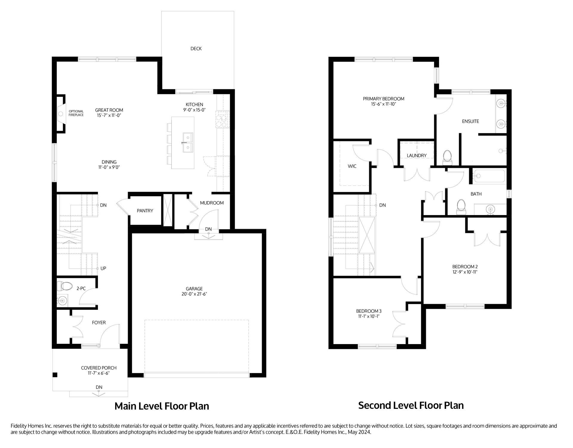 Eastfields floorplans link 