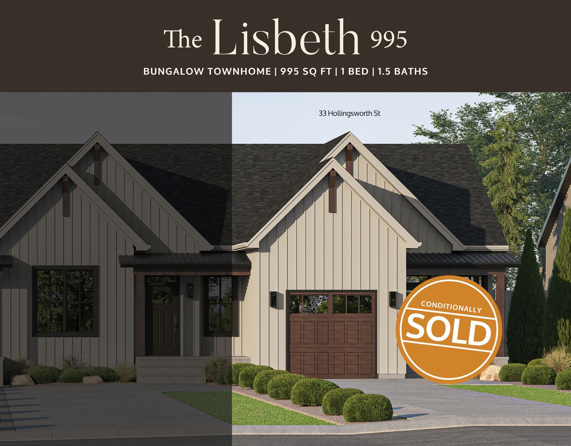 33 Hollingsworth Street, Colborne
(Block 64-Exterior Unit)