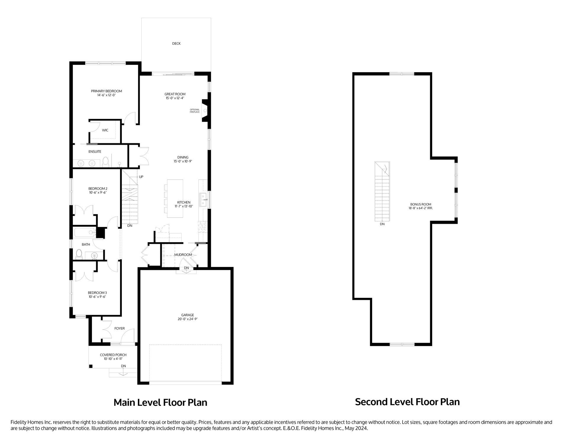 The Annika offers more than 2,391 sq ft, 2-storey detached home boasts 4 bedrooms, 2.5 bathrooms.
