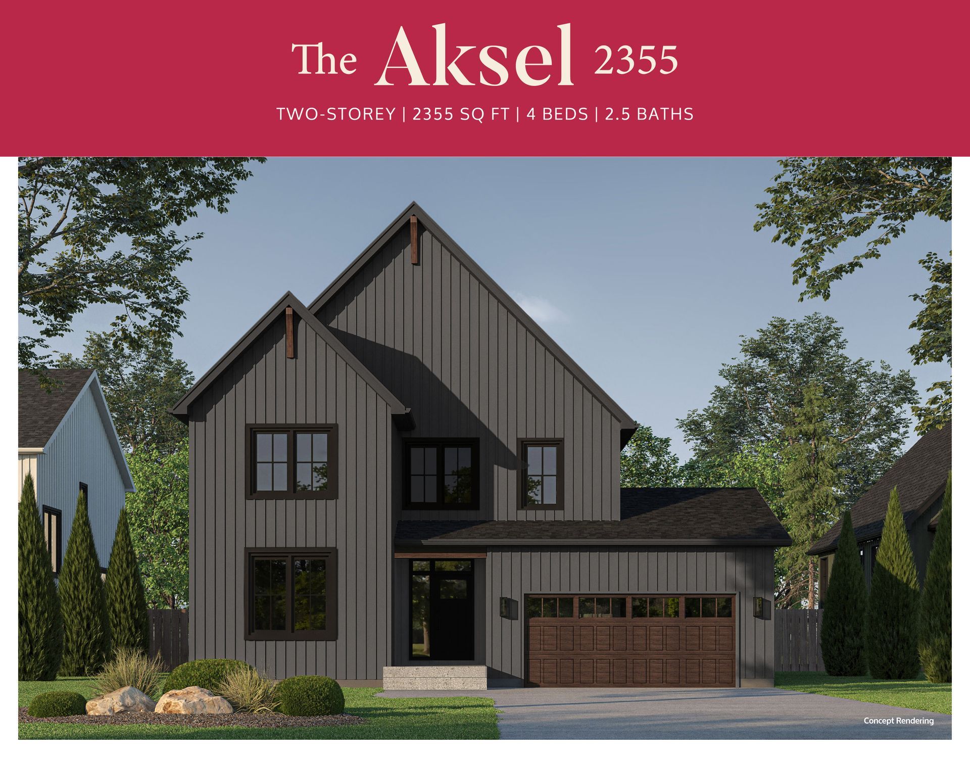 The Eastfields subdivision Aksel model