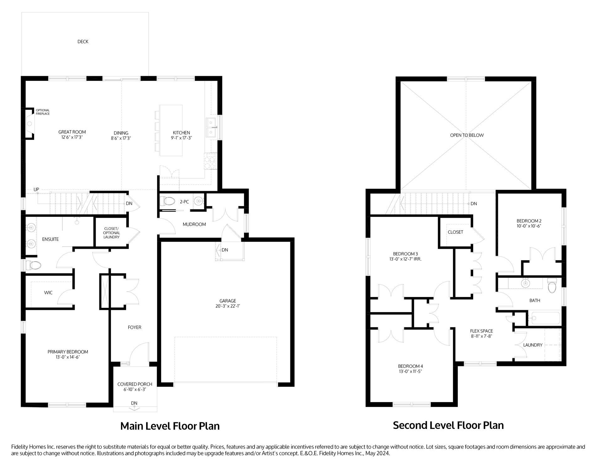 The Annika offers more than 2,391 sq ft, 2-storey detached home boasts 4 bedrooms, 2.5 bathrooms.