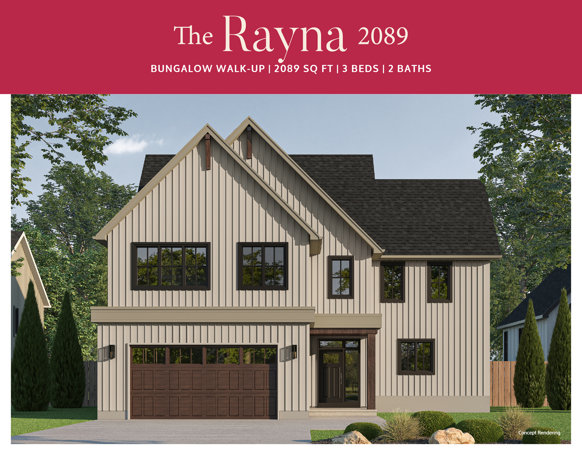 The Eastfields subdivision Rayna model.