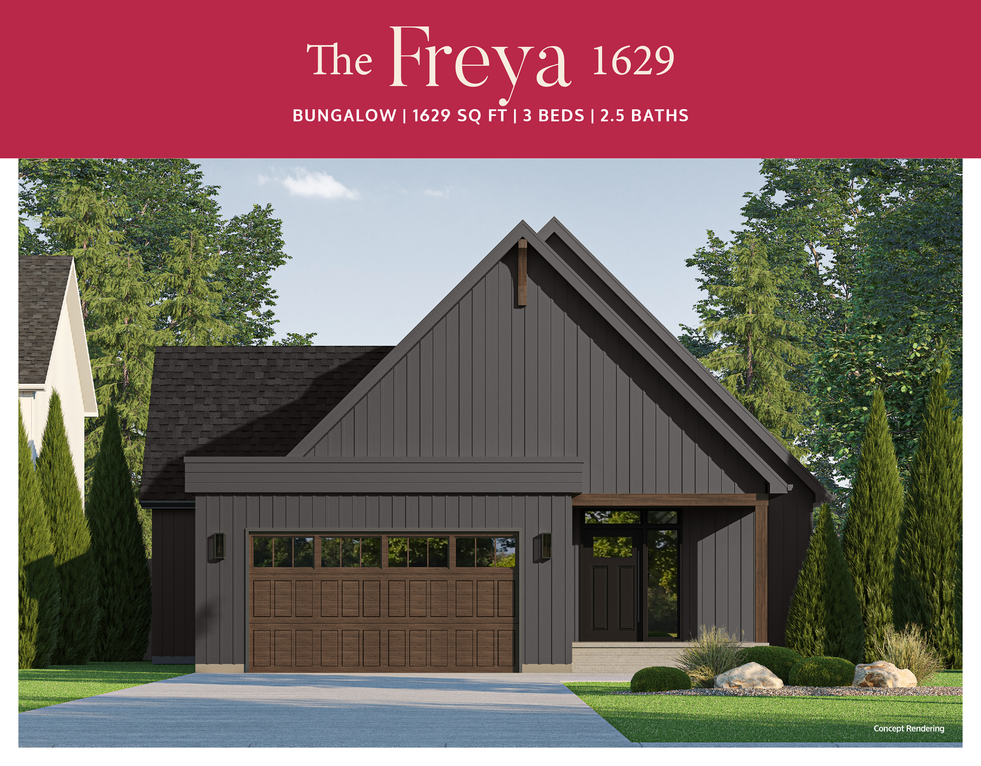 The Eastfields subdivision Freya model.