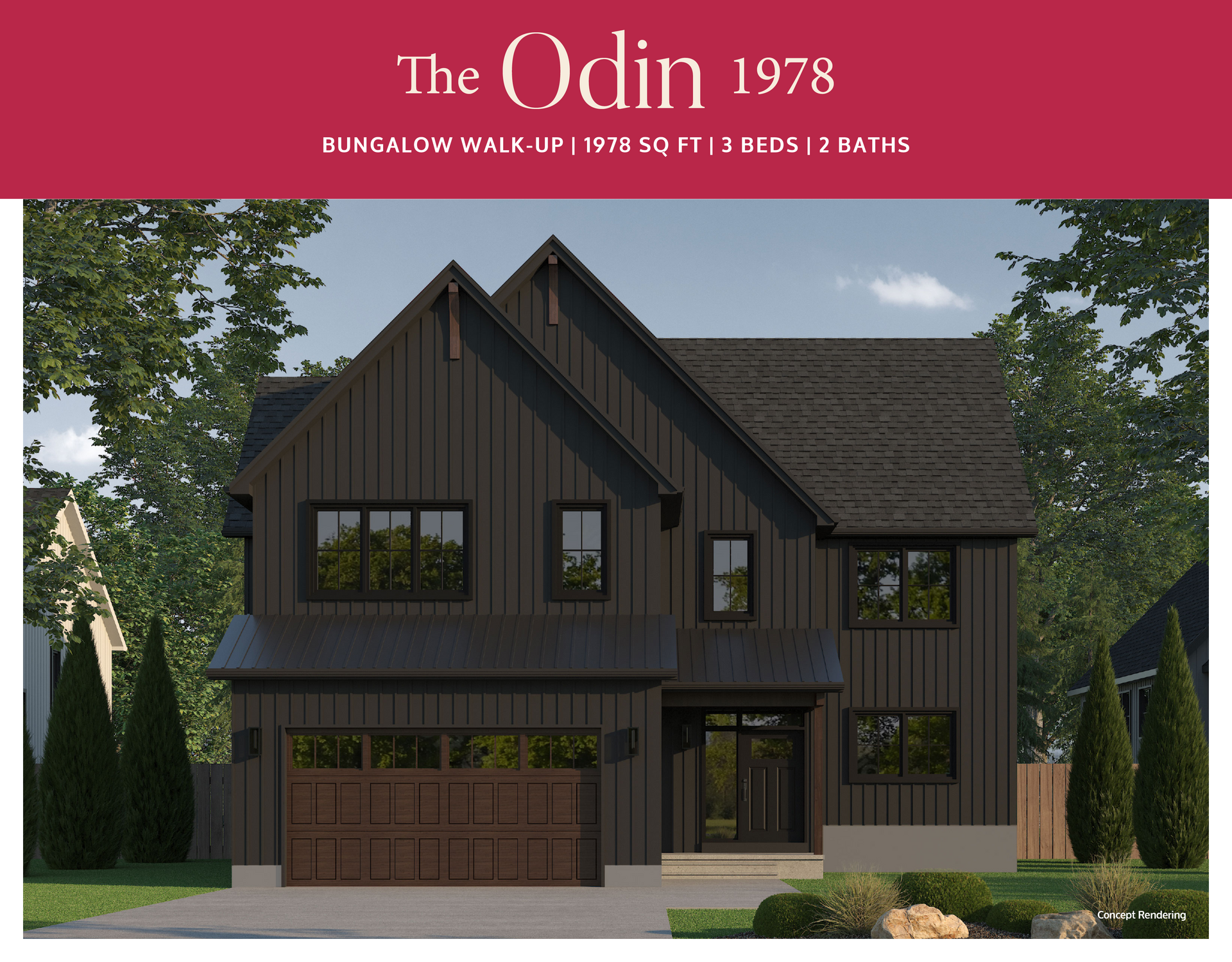 The Eastfields subdivision Odin model.