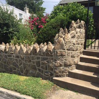 Stone wall - stone work in Newtown Square, PA