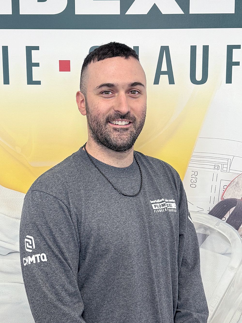 Lucas Létourneau, chargé de projet Plombexel Lucas Létourneau, chargé de projet Plombexel