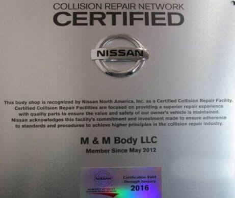 Nissan Certified - Albuquerque, NM - M & M Body LLC