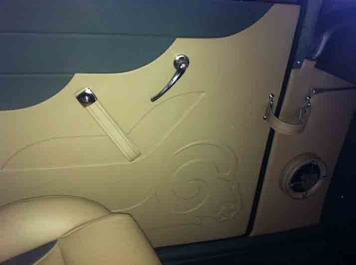 Side door car upholstery