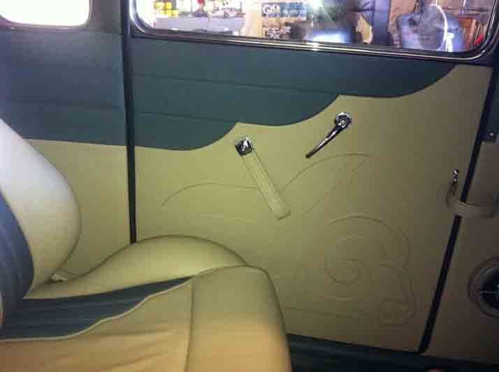 Side door car upholstery