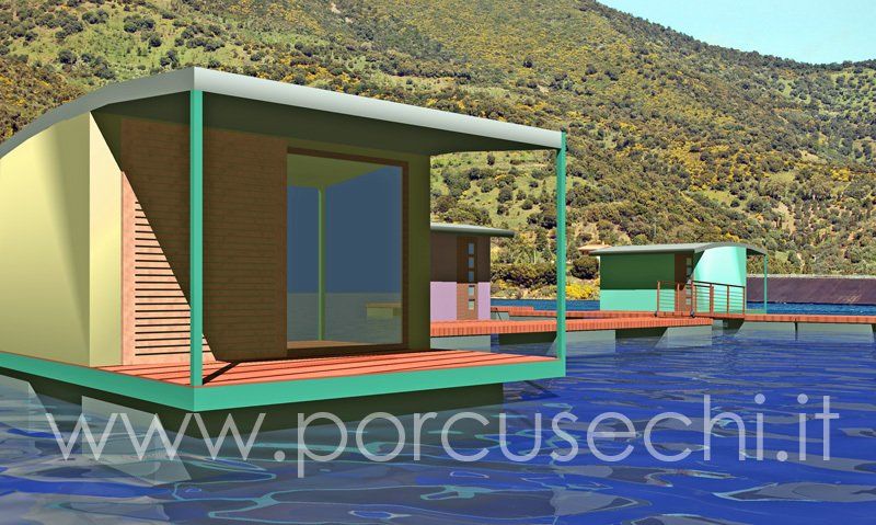 progetto di una casa galleggiante