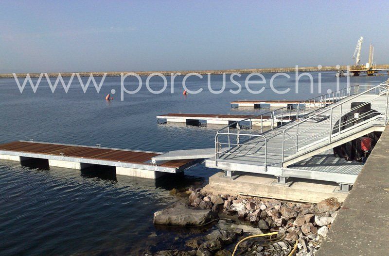 passerelle lungo mare