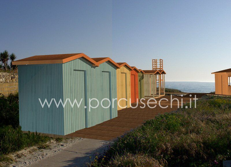 progetto per stabilimento balneare