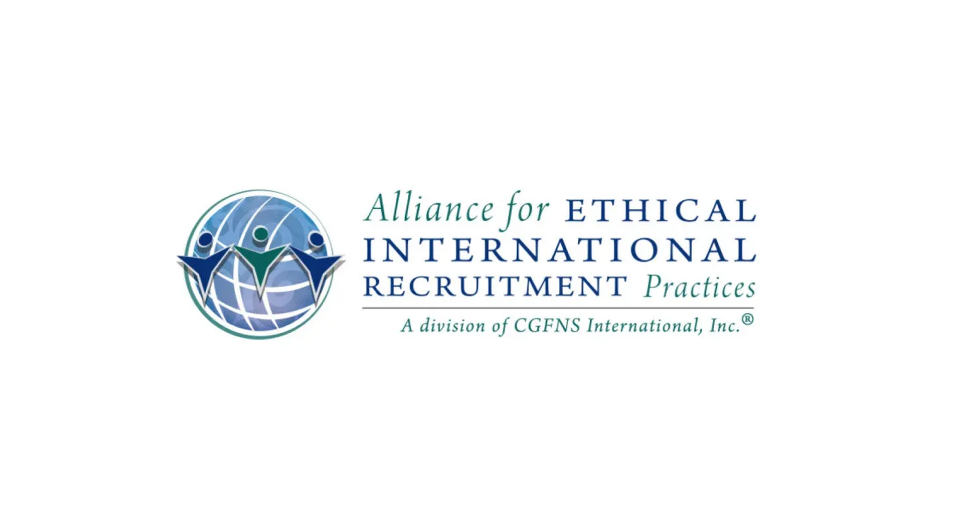 The logo for the alliance for ethical international recruitment practices