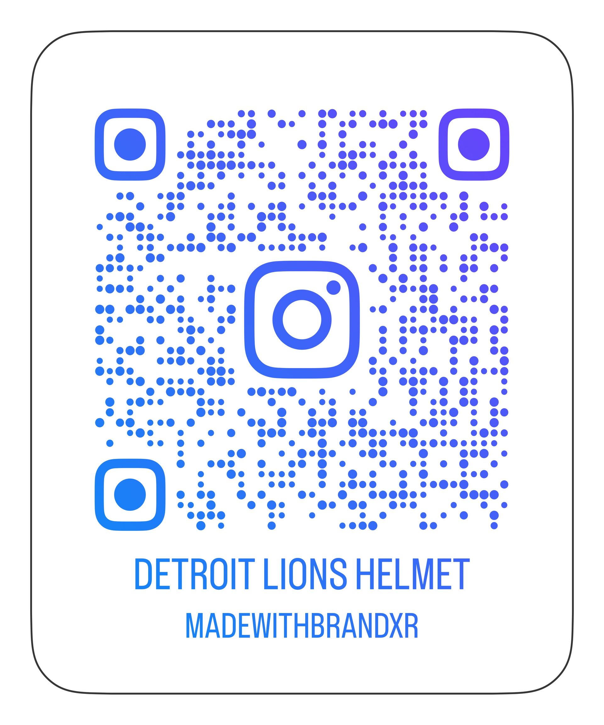 Detroit Lions Helmet Instagram Filter