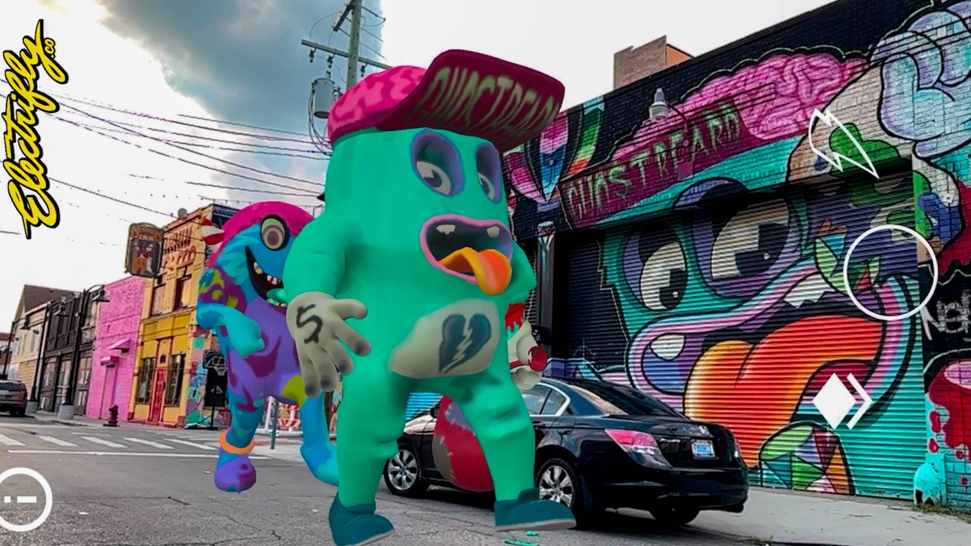 Augmented Reality Mural by BrandXR