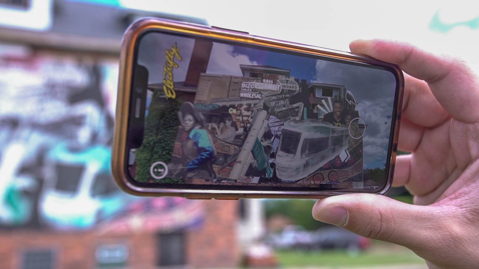 Augmented Reality Mural by BrandXR