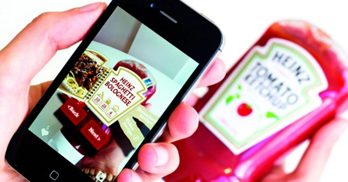 Heinz Ketchup Augmented Reality Packaging Experience