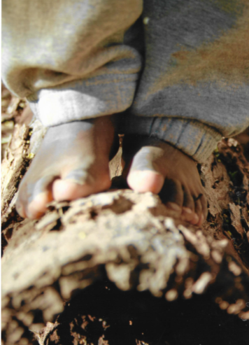 Child's Feet - Gap Community Early Learning Centre in Alice Springs