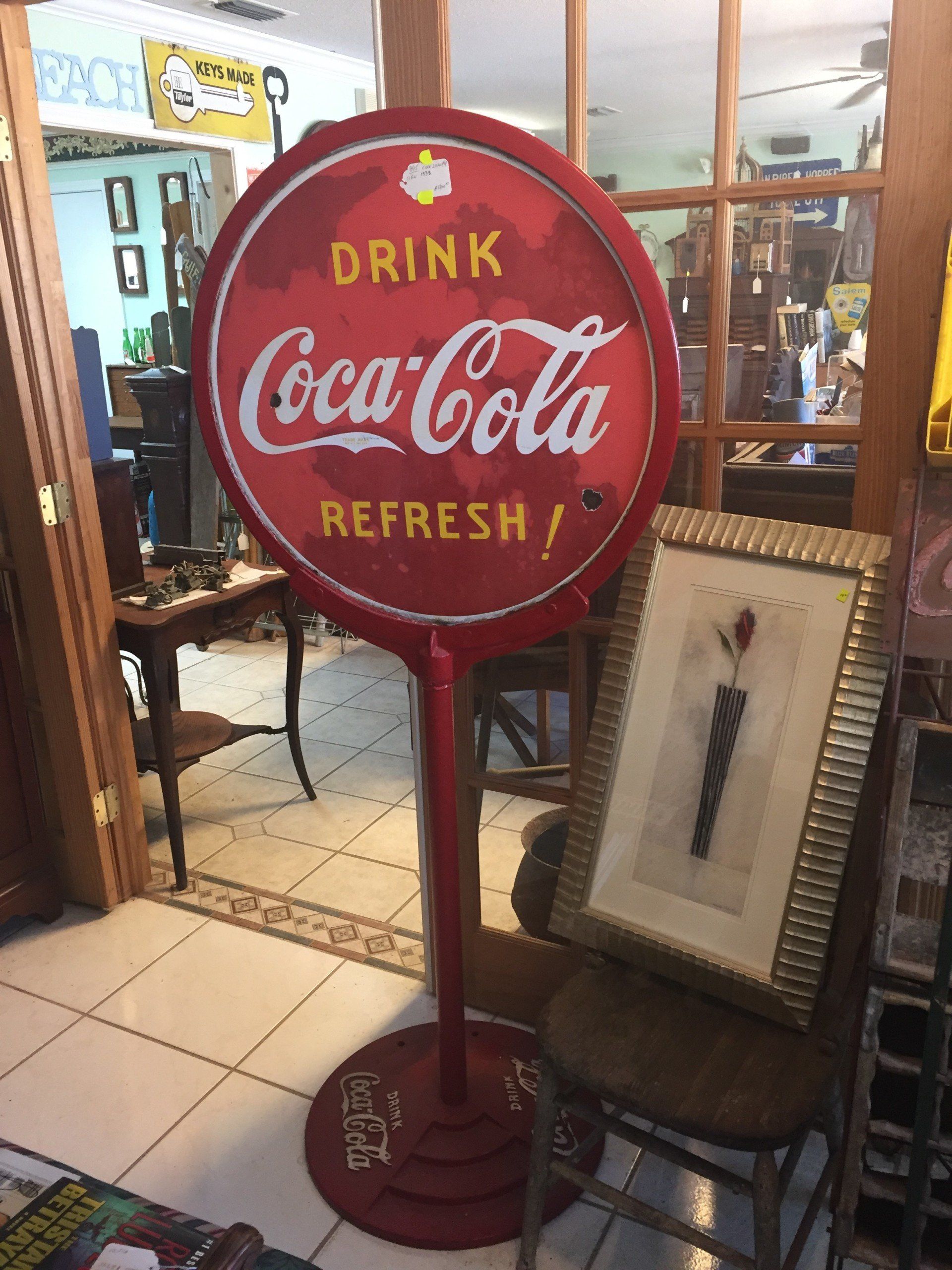 Coke Lollipop - Signed 1938