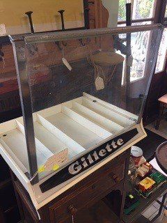 Gillette Safety Display Case