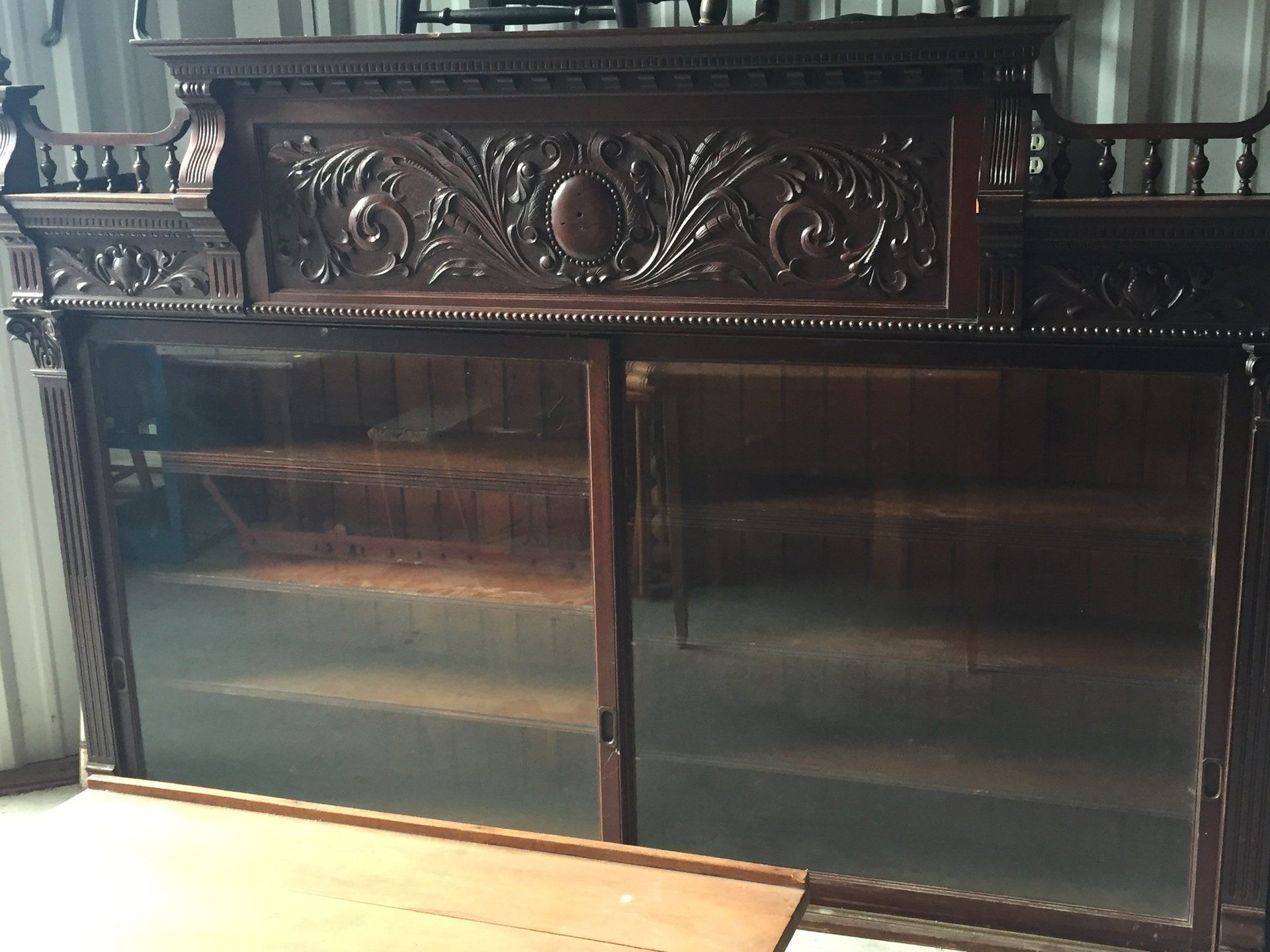 7' Book Case or Great Back Bar-Liquor Storage