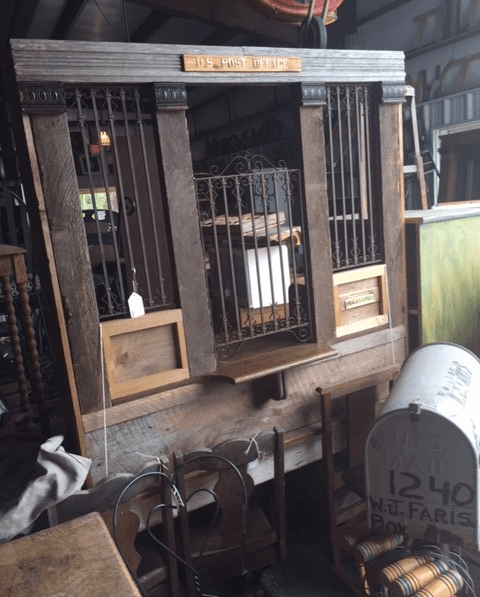 U.S. Post Office Teller Window