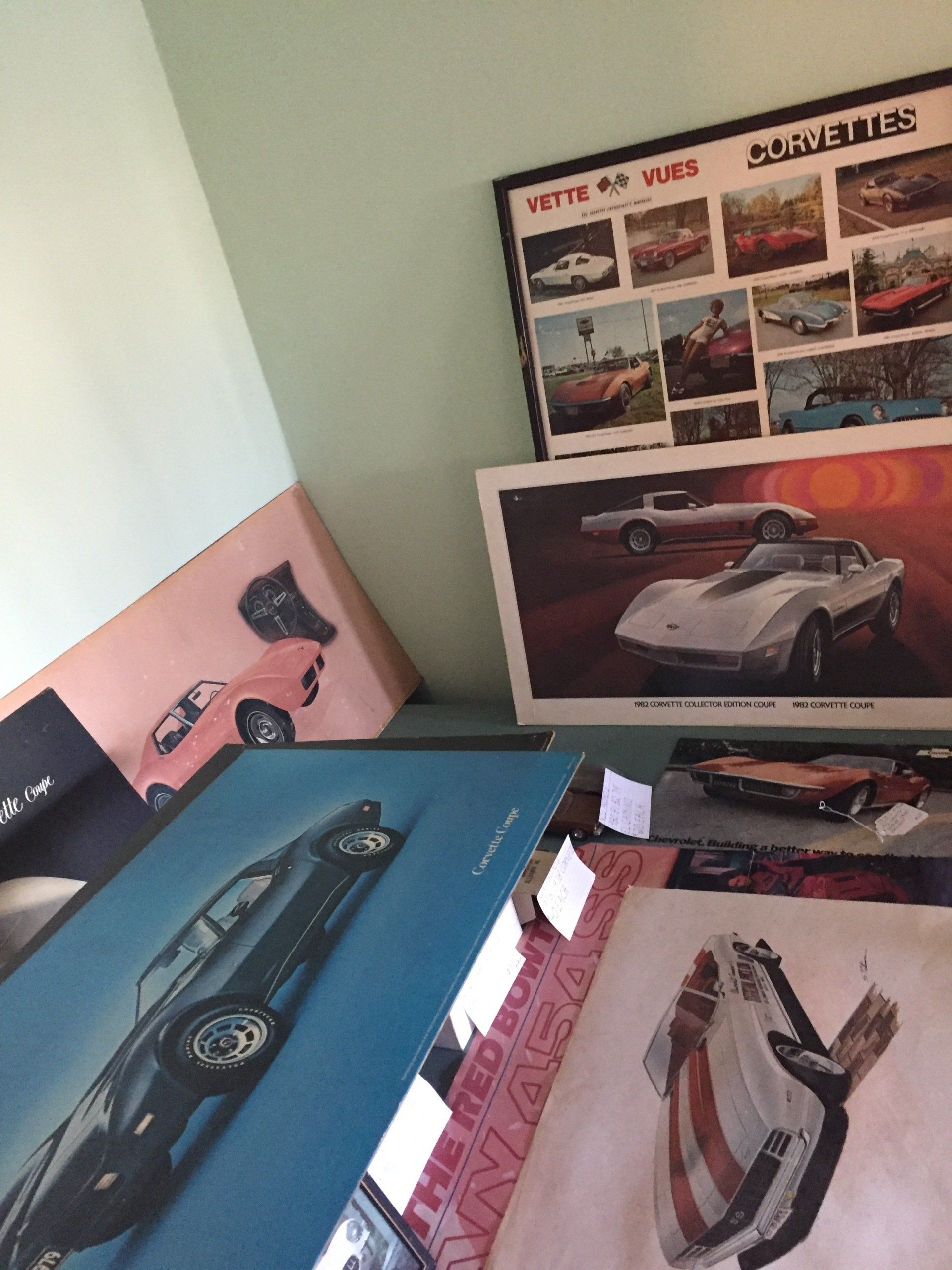 Corvette Dealer Posters & Promo Cars