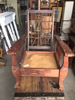 Primitive Claw Arms & Feet Morris Recliner