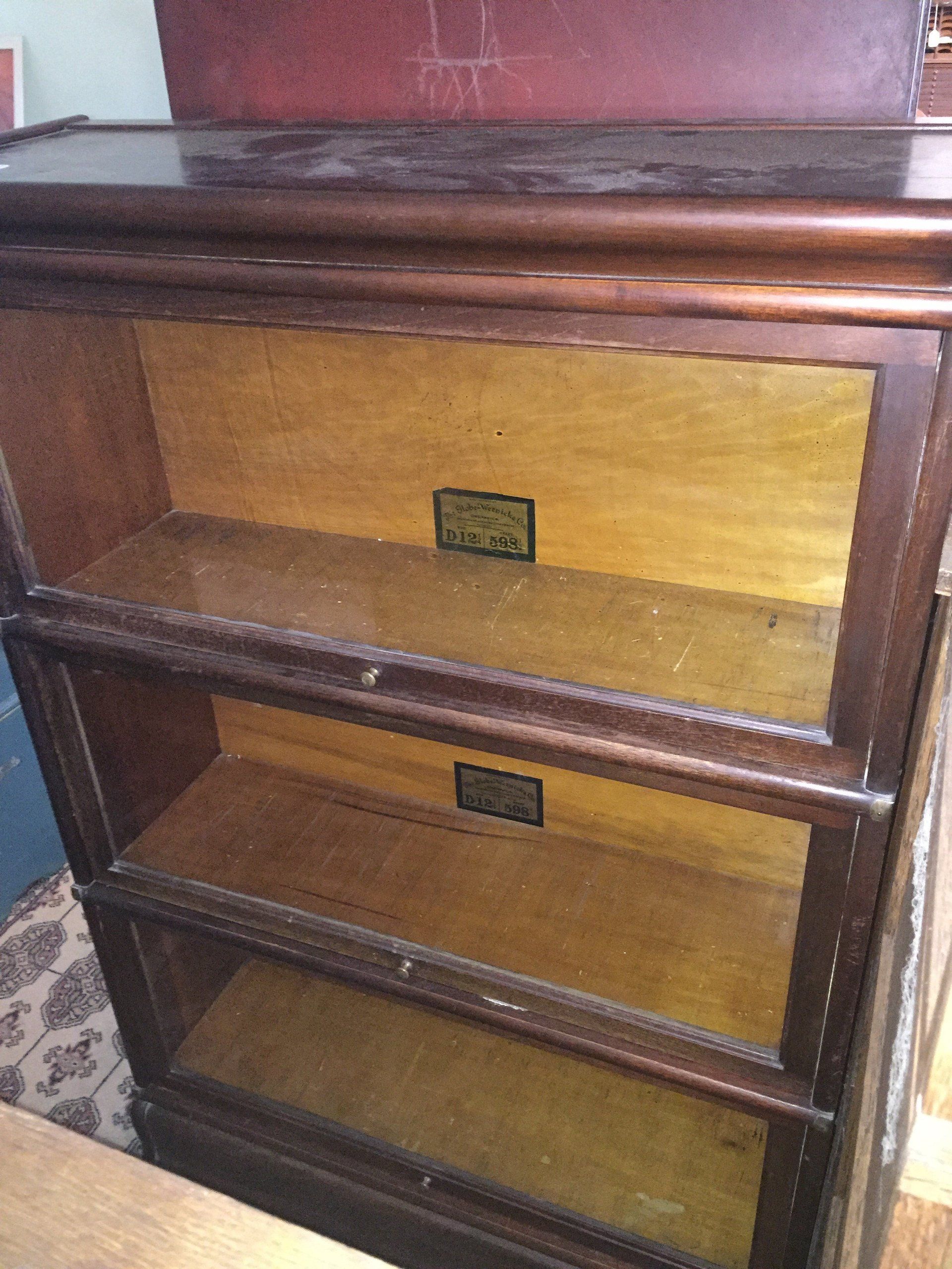 Globe Wernicke Mahogany Barrister Bookcase