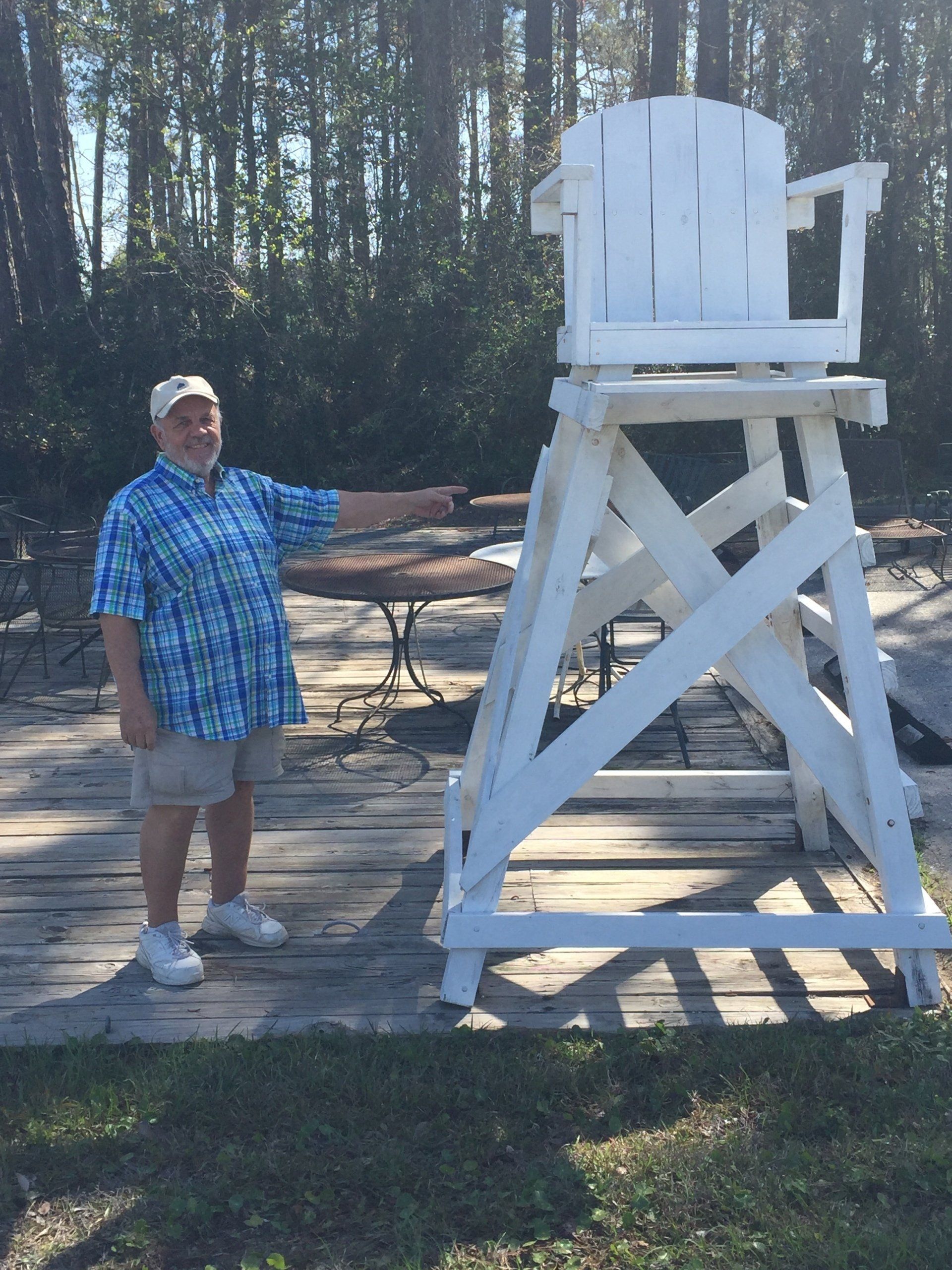 Smaller Life Guard Chair