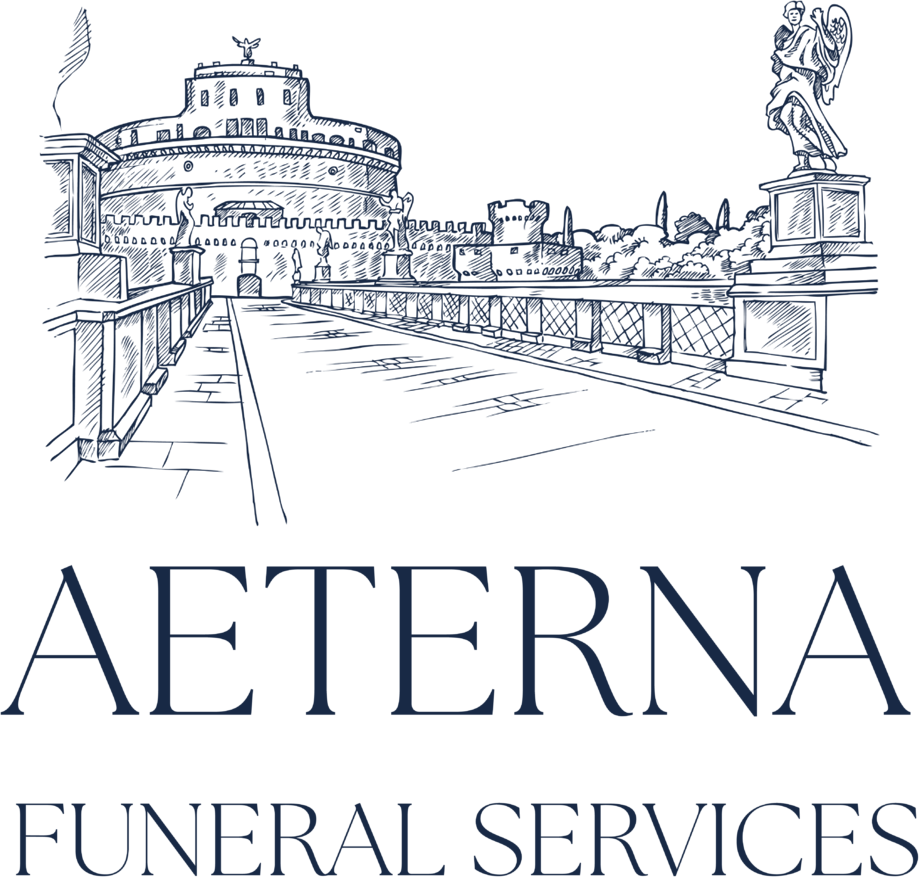 logo aeterna funeral services