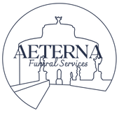 logo aeterna funeral services