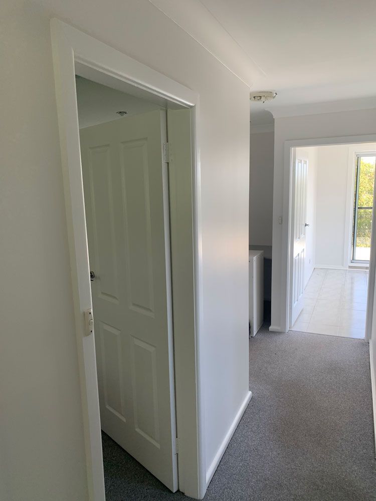 Hallways Painted White — Painting in Forster
