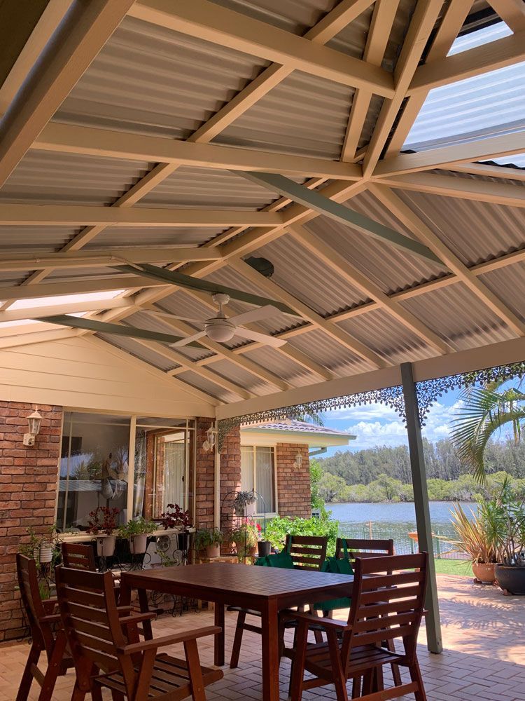 Alfresco Entertaining Area — House Painting in Forster