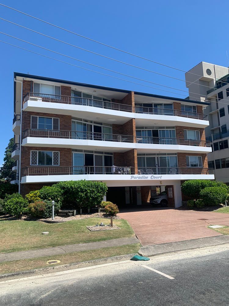 Apartment Building Being Painted — Painting in Forster