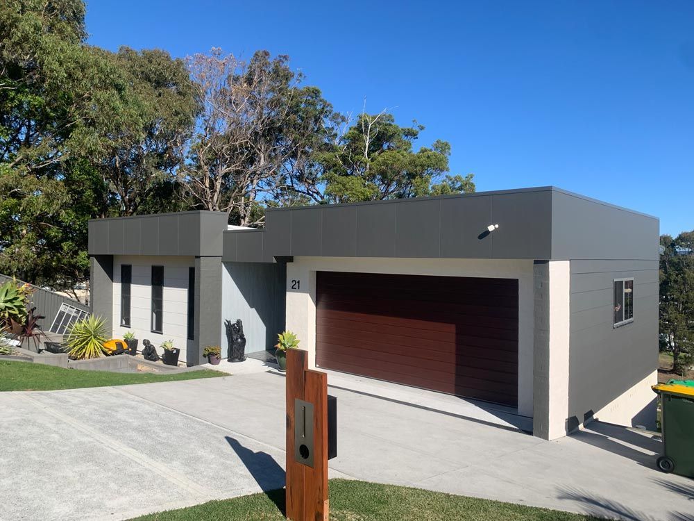 Grey Painted Home — Painting in Forster