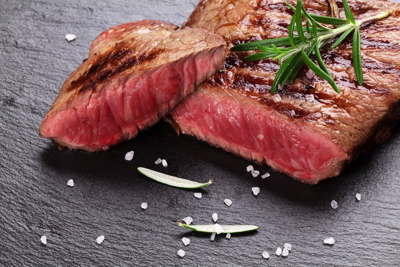Steak in Plate