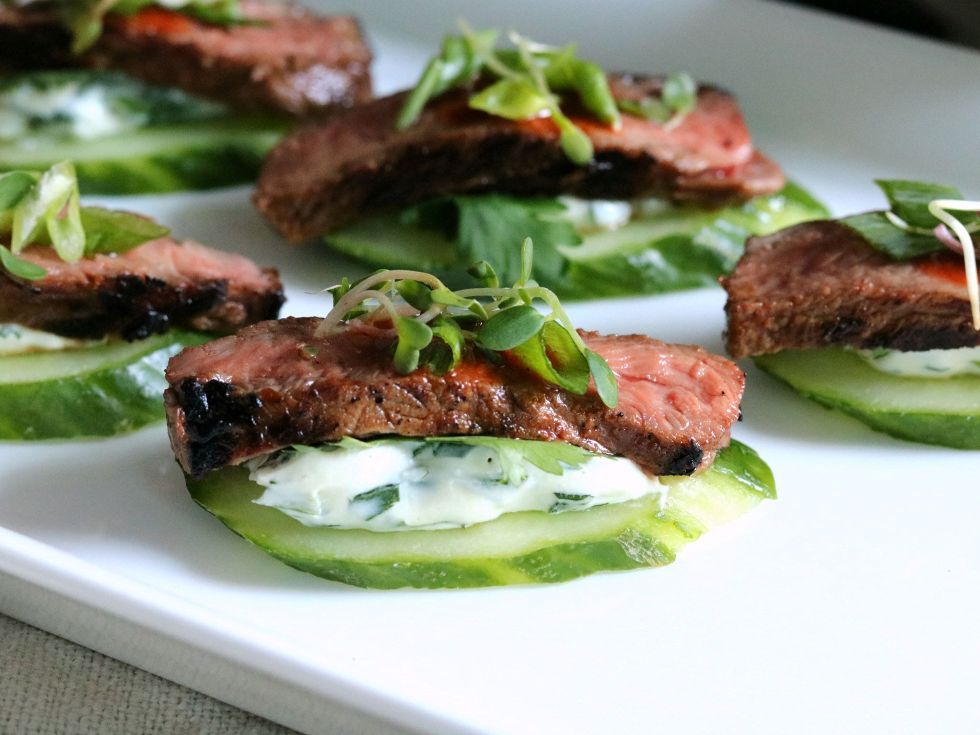 Spicy Korean Beef and Cucumber